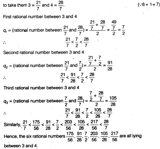 NCERT Solutions For Class 9 Maths Chapter 1 Number Systems ex1 1